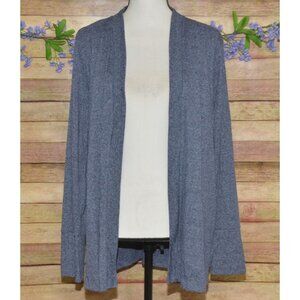 Michael Kors Ladies Blue Open Cardigan Sweater Size XL Casual Layering Career